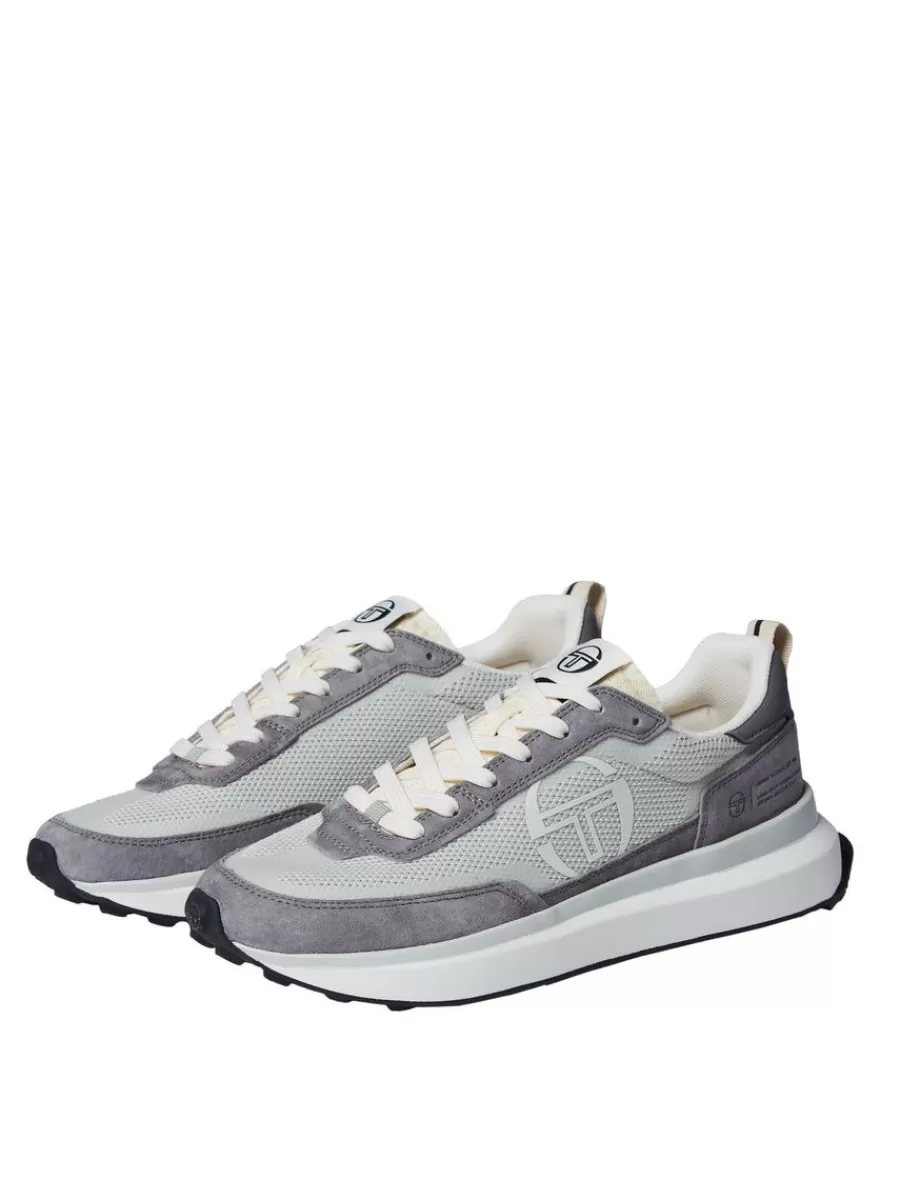 View All>Sergio Tacchini 70'S Racer Sneaker- December Sky/ Antique White/ Silver Birch