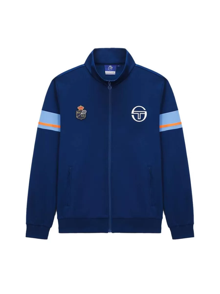 Jackets>Sergio Tacchini Ace Staff Track Jacket- Navy