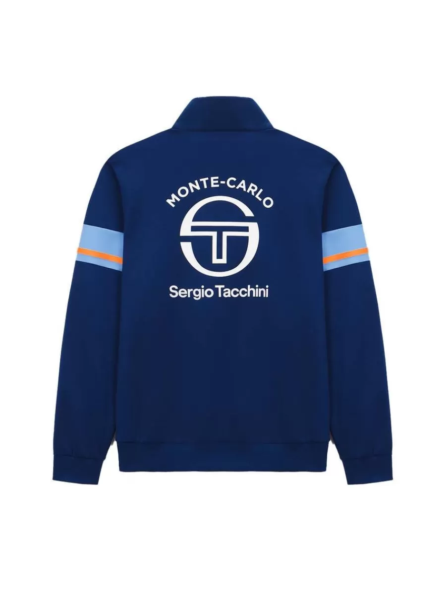 Jackets>Sergio Tacchini Ace Staff Track Jacket- Navy