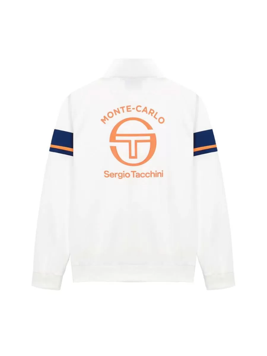 Jackets>Sergio Tacchini Ace Staff Track Jacket- Off White