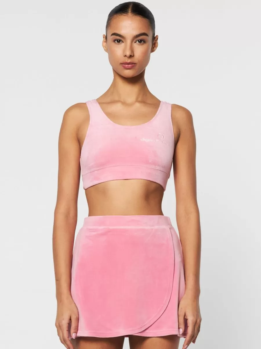 Tops And Sports Bras>Sergio Tacchini Adela Bra- Wild Rose