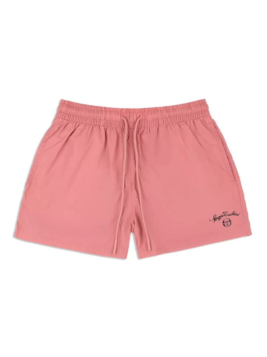 For The Court>Sergio Tacchini Ancona Short- Wild Rose