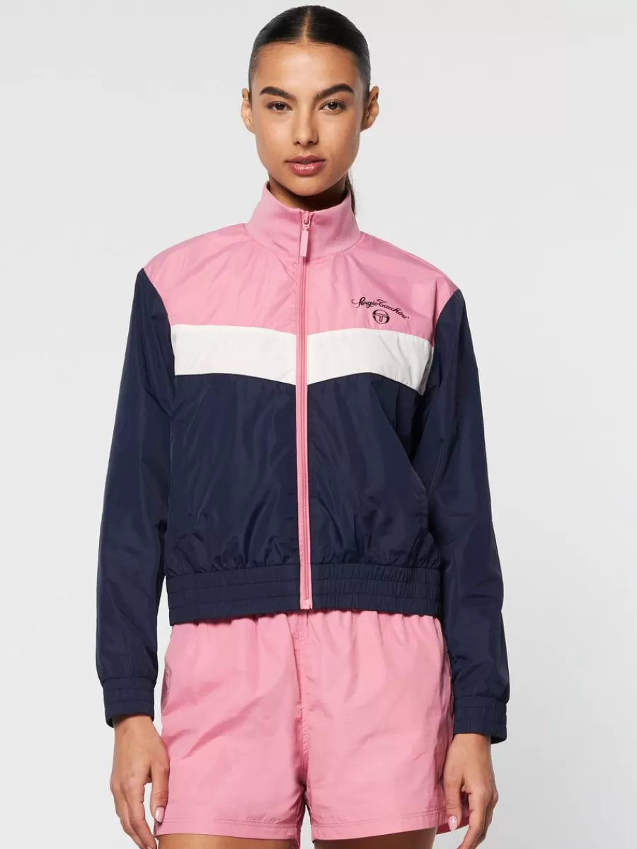 Nylon>Sergio Tacchini Ancona Windbreaker- Wild Rose