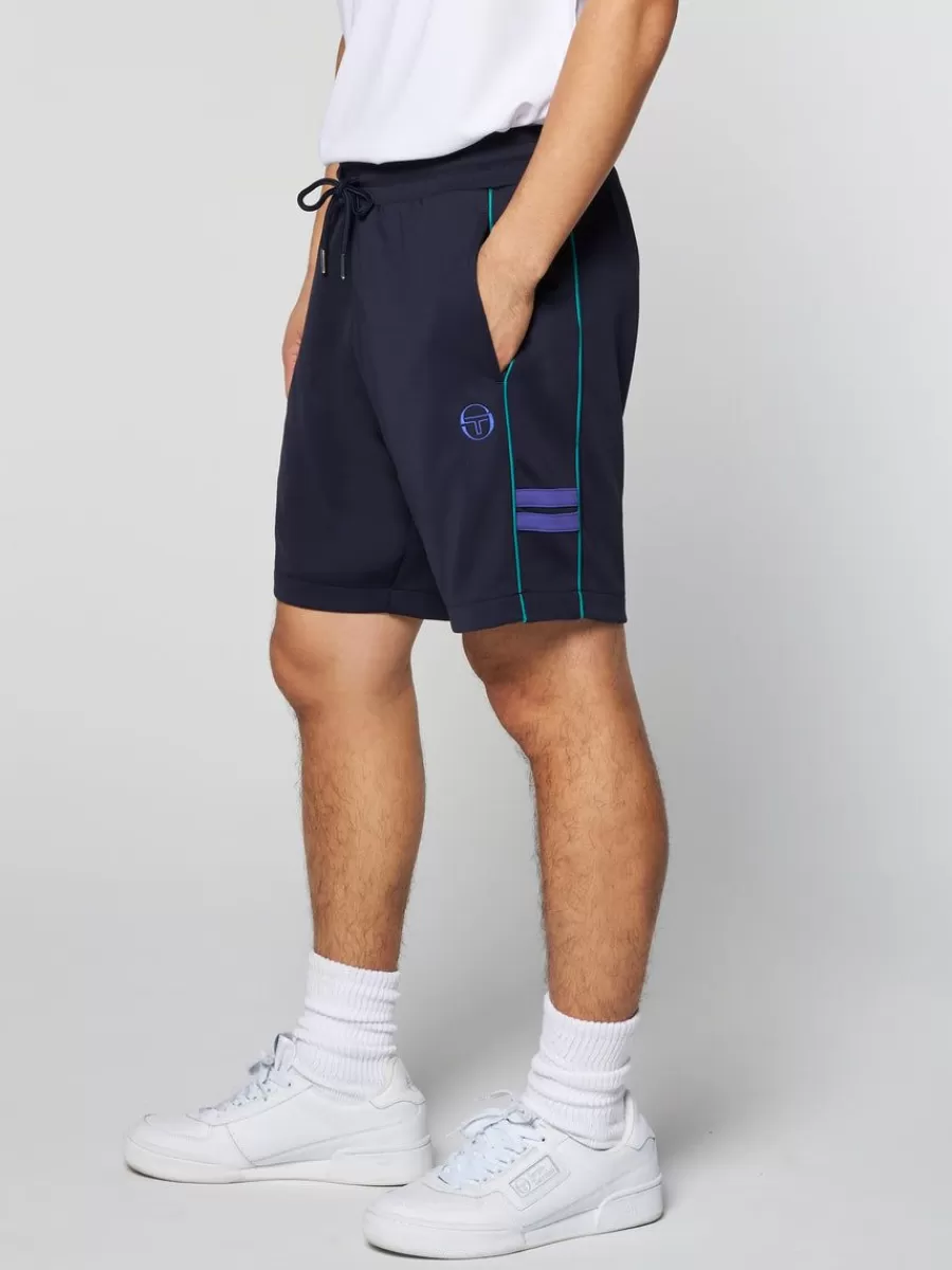 Shorts And Swim>Sergio Tacchini Ascot Track Short-Maritime Blue