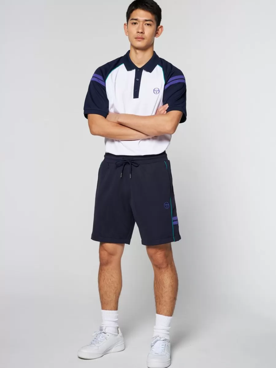 Shorts And Swim>Sergio Tacchini Ascot Track Short-Maritime Blue