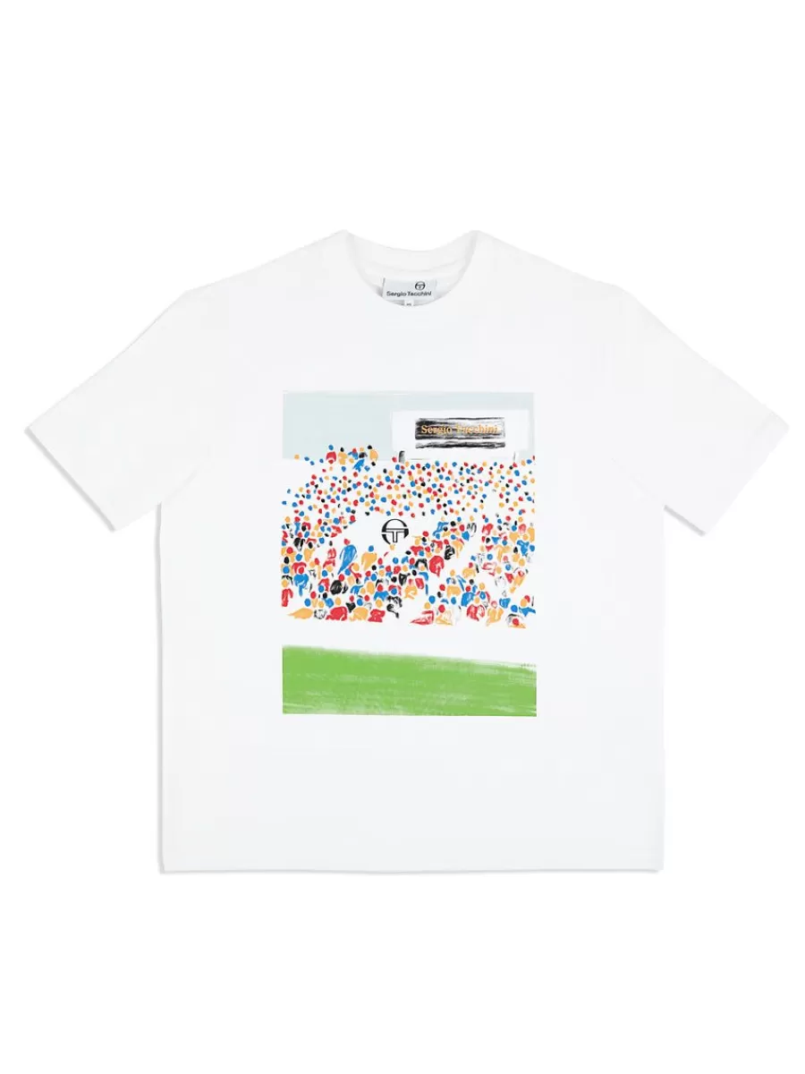 T-Shirts>Sergio Tacchini Carson T-Shirt- White