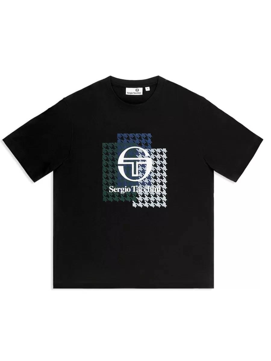 The Essentials>Sergio Tacchini Cori T-Shirt- Black Beauty