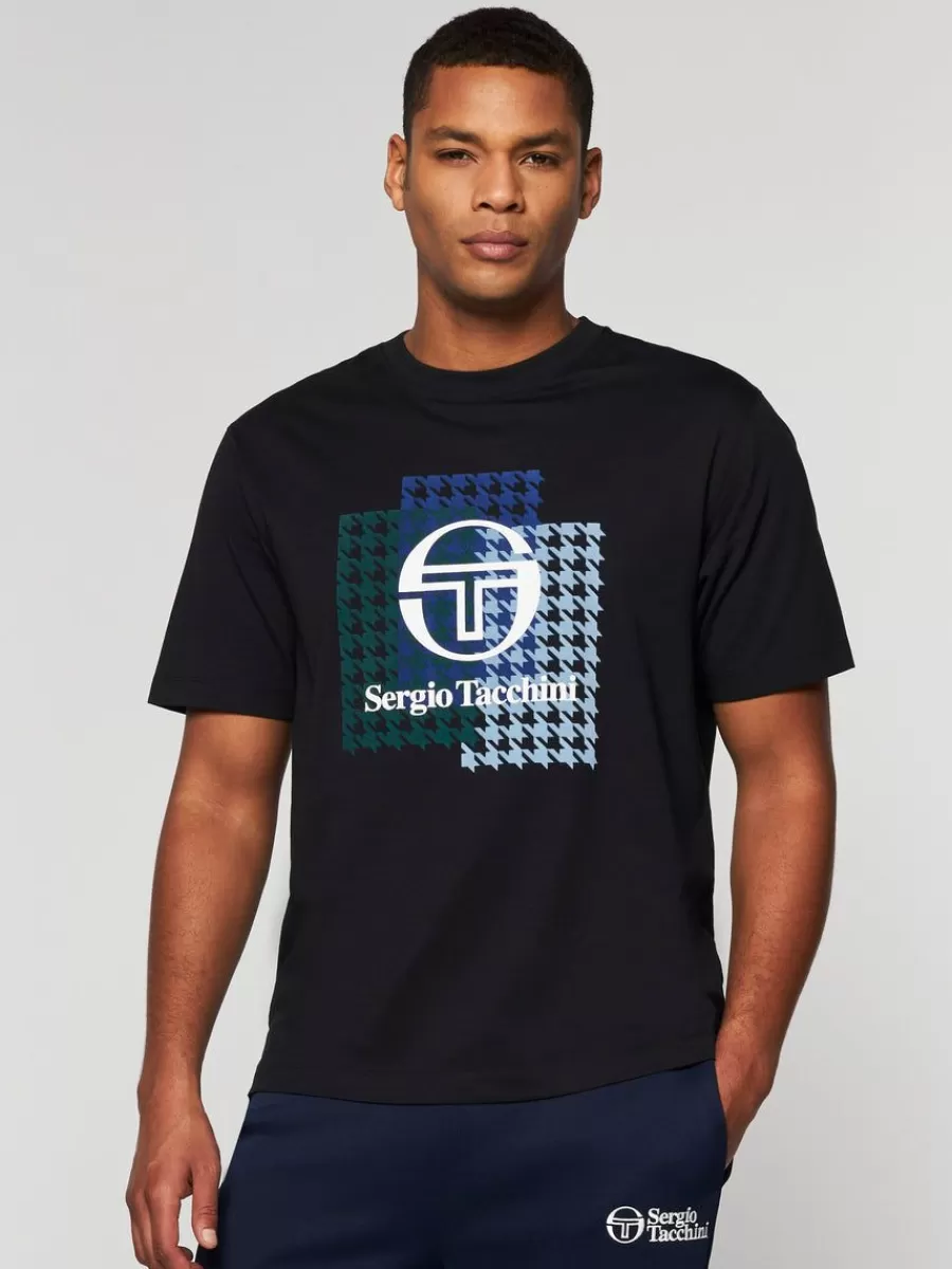 The Essentials>Sergio Tacchini Cori T-Shirt- Black Beauty