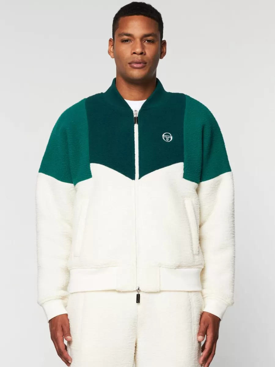 Jackets>Sergio Tacchini Cortina Bomber- Gardenia/ Botanical