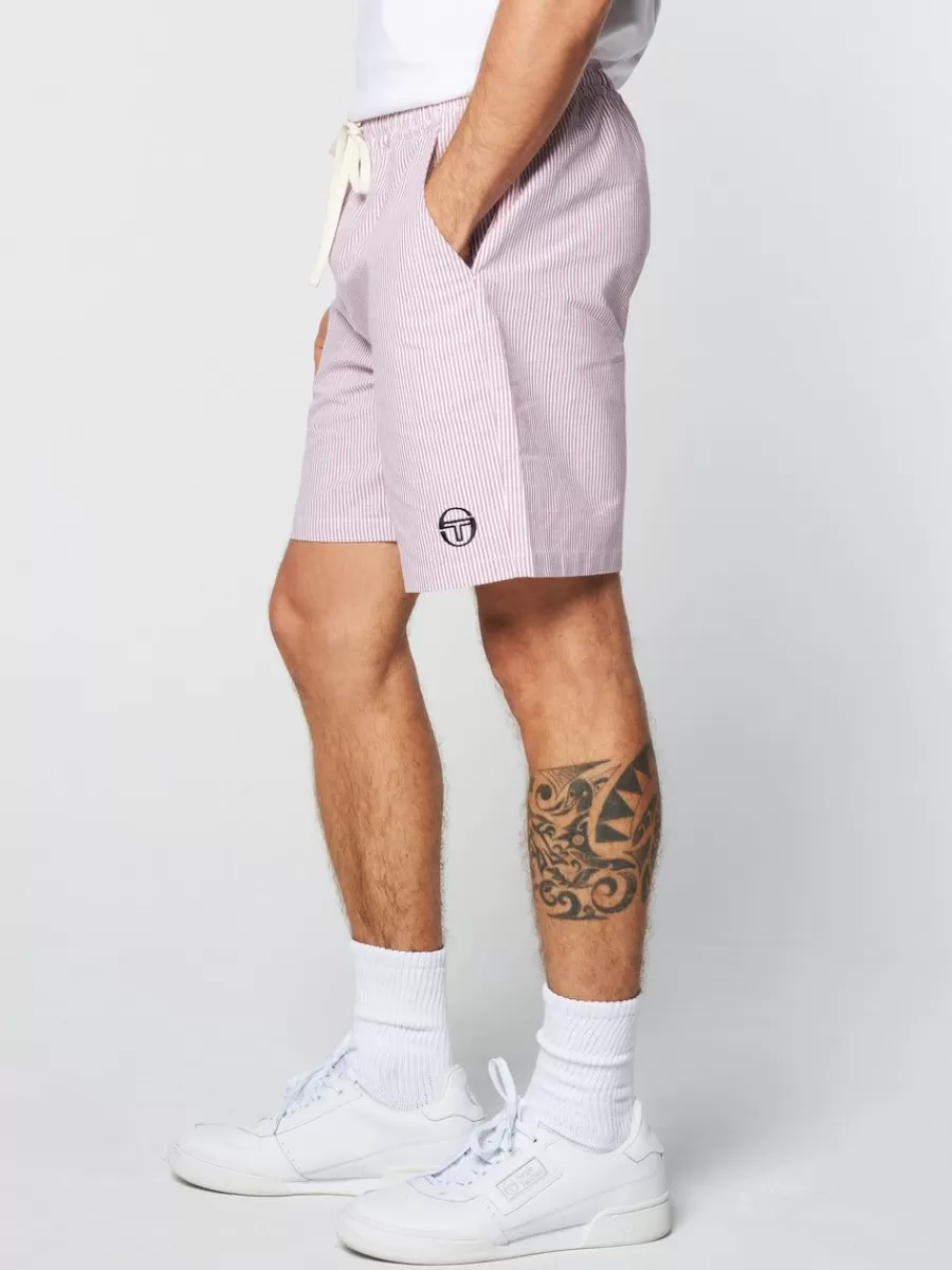 Matching Separates>Sergio Tacchini Cosimo Oxford Shorts- Wild Rose