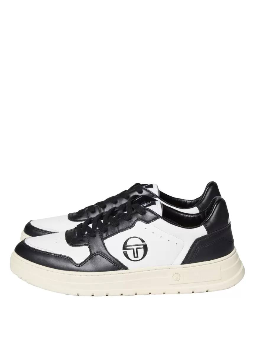 Shoes>Sergio Tacchini Court Classic Mp Sneaker- Antique White/ Seedpearl/ Raven