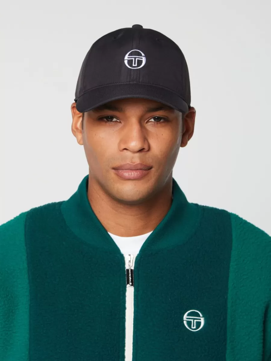 Headwear>Sergio Tacchini Court Hat- Black Beauty