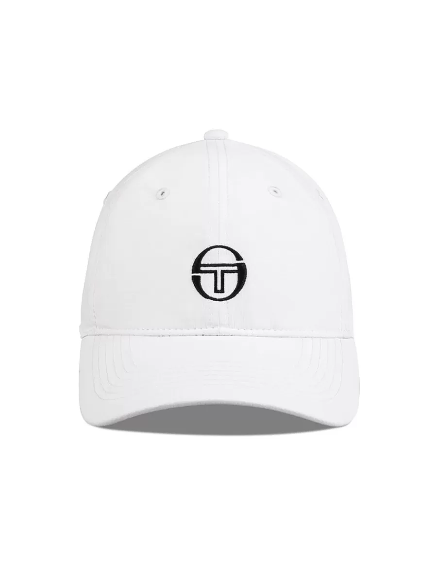 Headwear>Sergio Tacchini Court Hat- Brilliant White