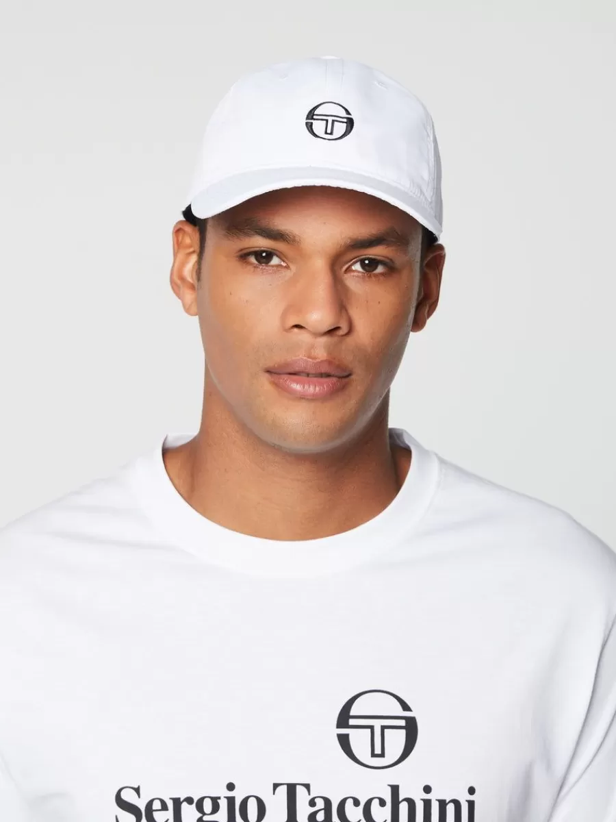 Headwear>Sergio Tacchini Court Hat- Brilliant White