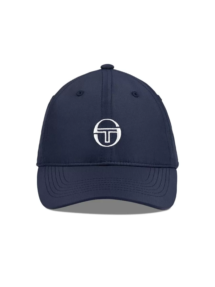 Headwear>Sergio Tacchini Court Hat- Maritime Blue