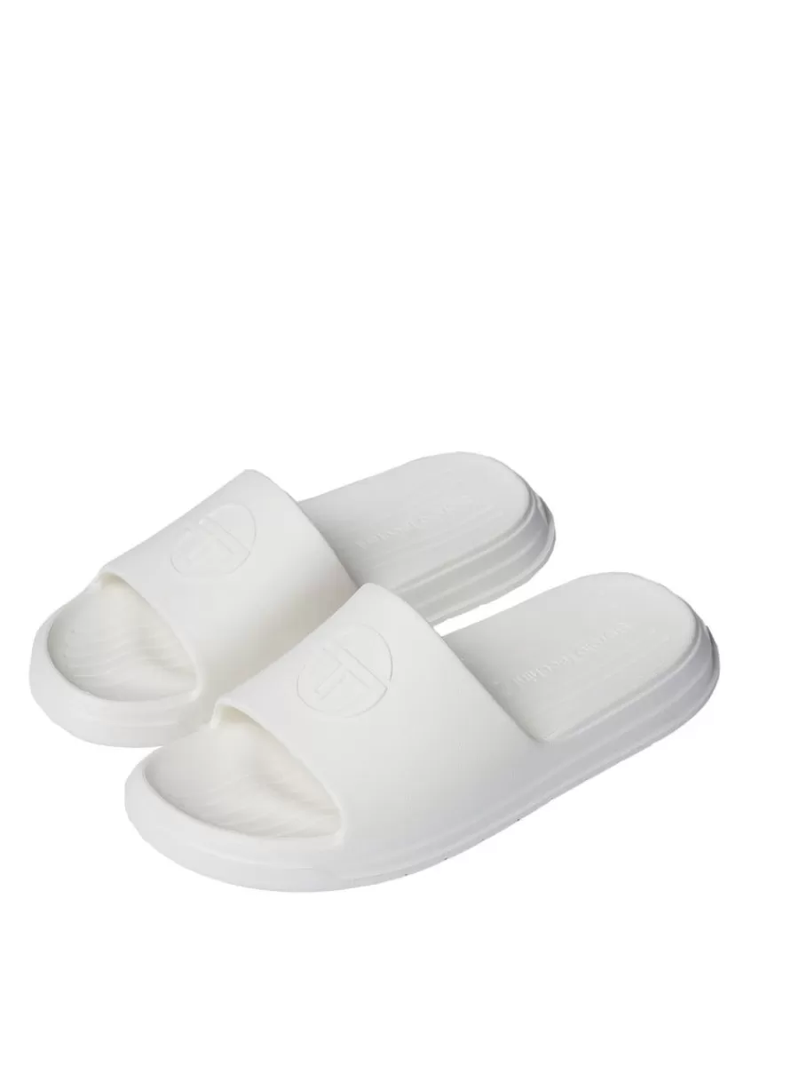 Shoes>Sergio Tacchini Cup Slide- White