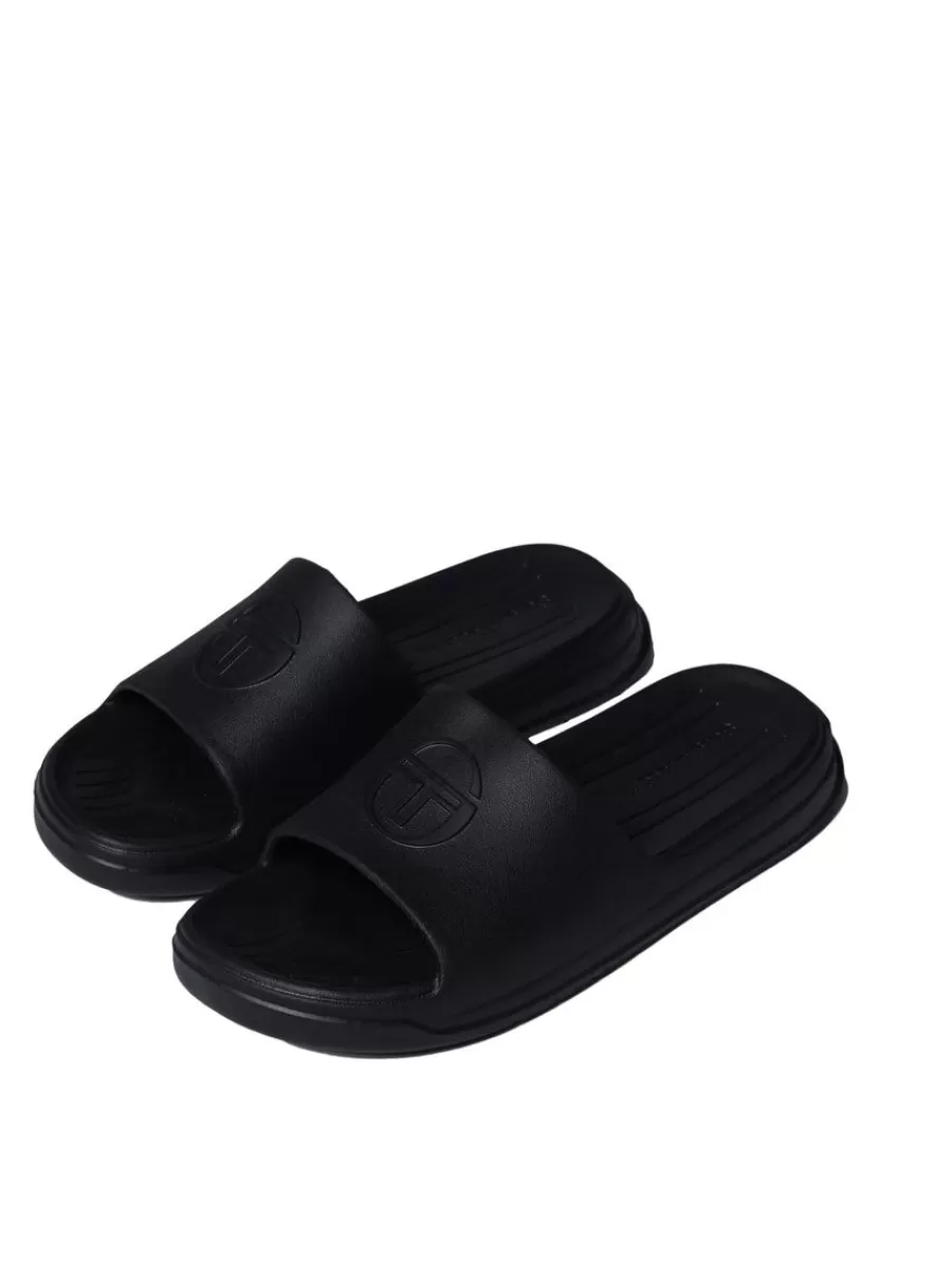 Shoes>Sergio Tacchini Cup Slide-Raven