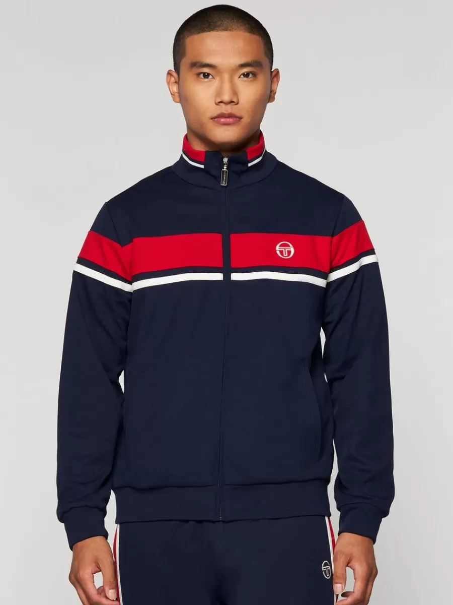 Tracksuits>Sergio Tacchini Damarindo Track Jacket-Maritime Blue