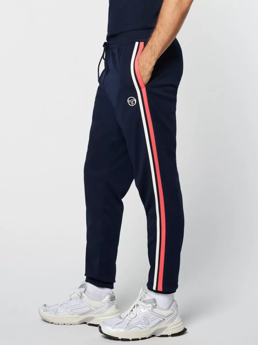 Tracksuits>Sergio Tacchini Damarindo Track Pant Archivio- Gardenia/ Maritime Blue