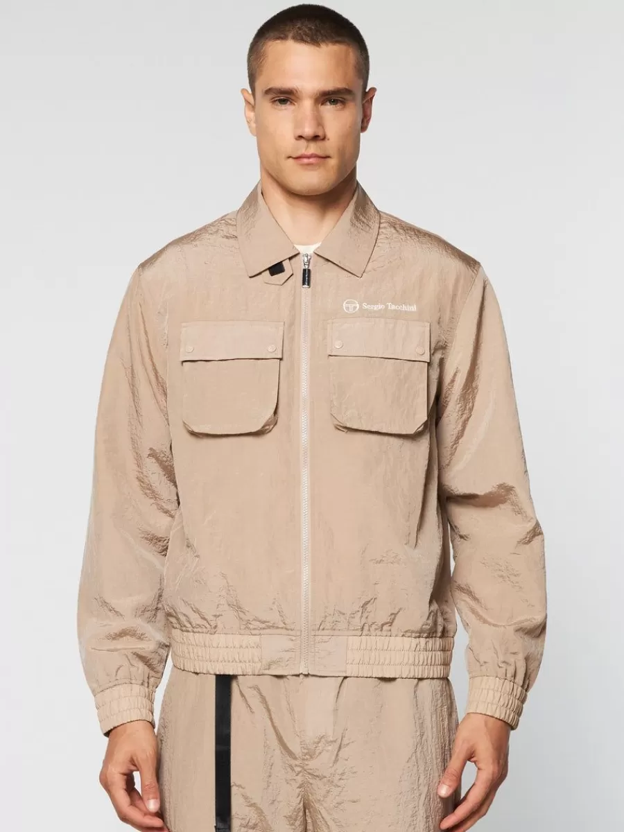 Nylon>Sergio Tacchini Devonte Track Jacket- Humus