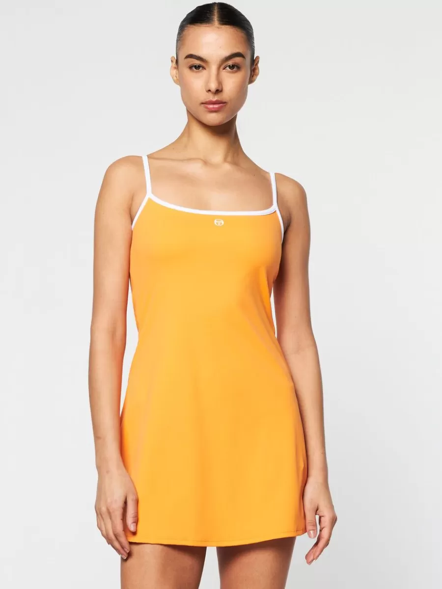 Dresses>Sergio Tacchini Elisa Dress- Tangerine