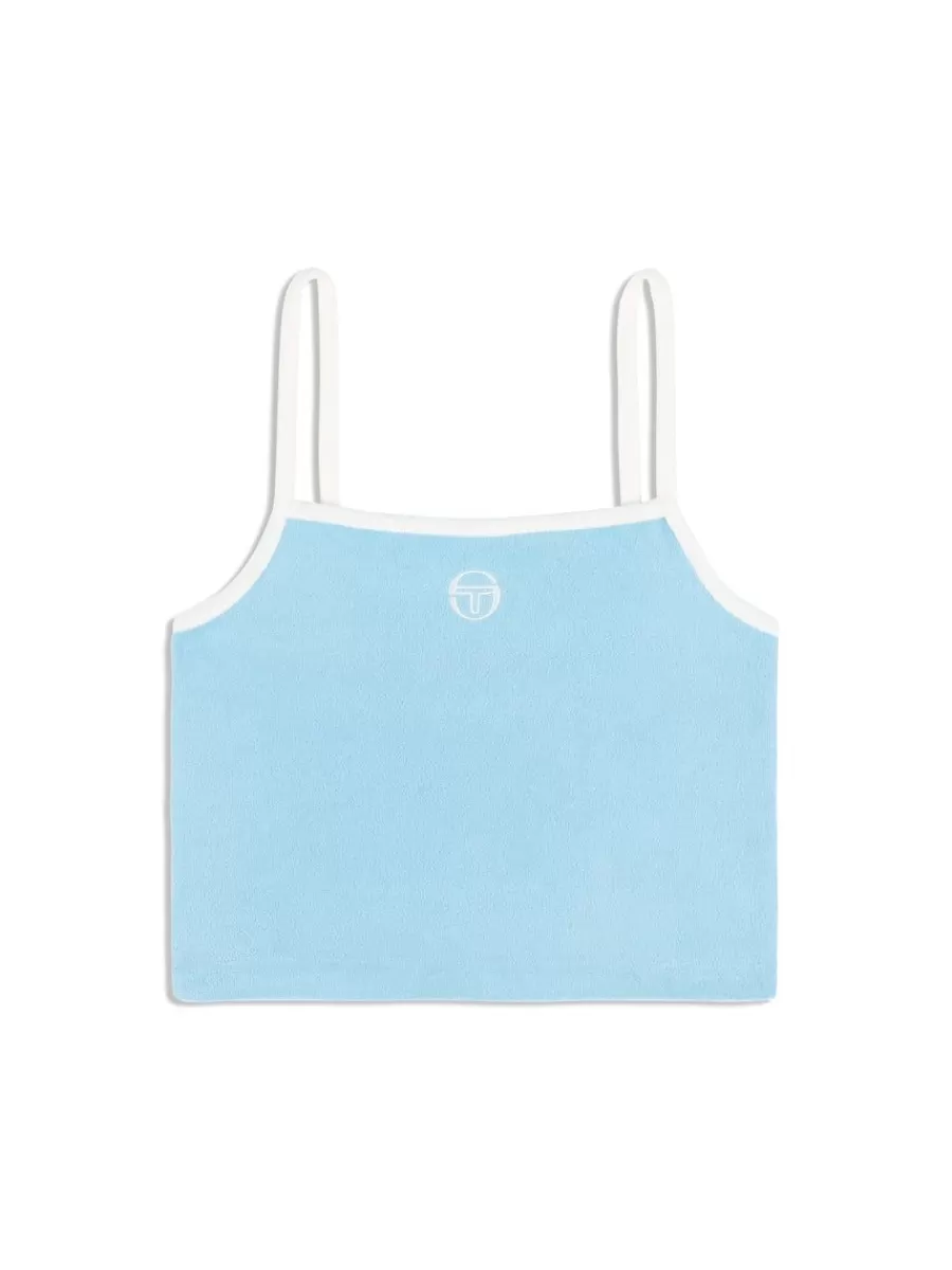 For The Court>Sergio Tacchini Florence Tank- Clear Sky