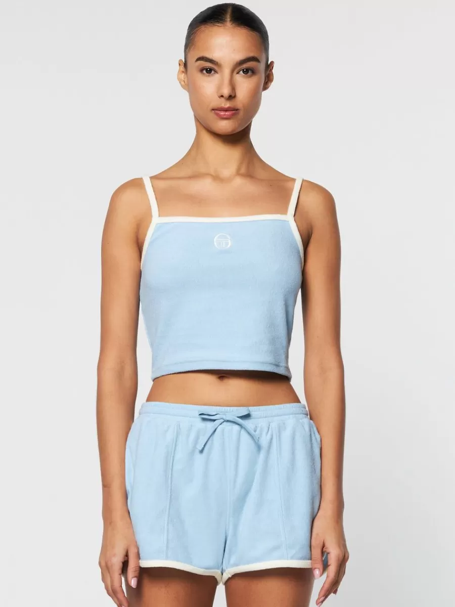 For The Court>Sergio Tacchini Florence Tank- Clear Sky