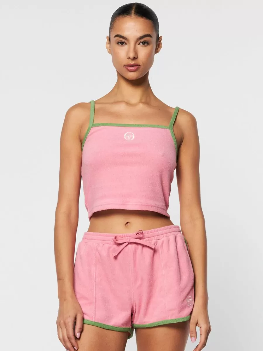 Tops And Sports Bras>Sergio Tacchini Florence Tank- Wild Rose