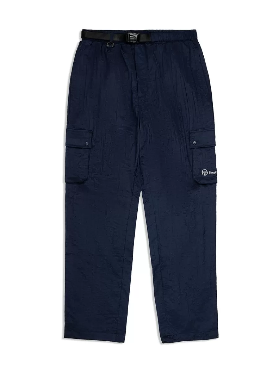 Tracksuits>Sergio Tacchini Gavino Cargo Pant- Maritime Blue