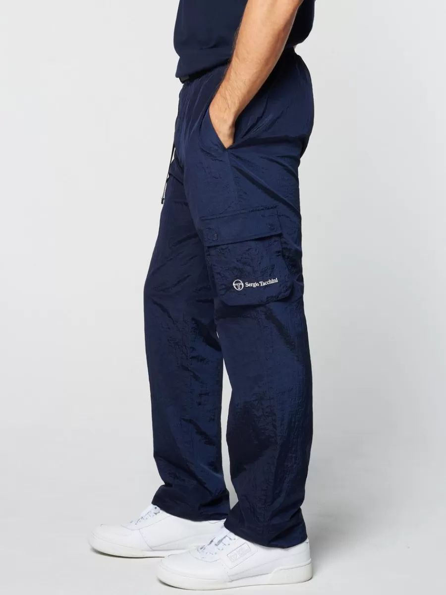 Tracksuits>Sergio Tacchini Gavino Cargo Pant- Maritime Blue