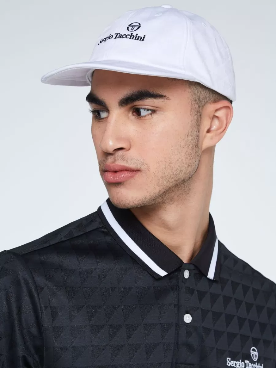 Headwear>Sergio Tacchini Geo Cap-White