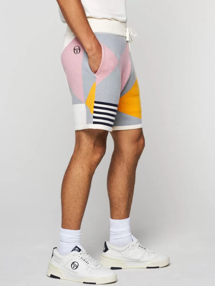 Knitwear>Sergio Tacchini Geo Knit Short- Multi