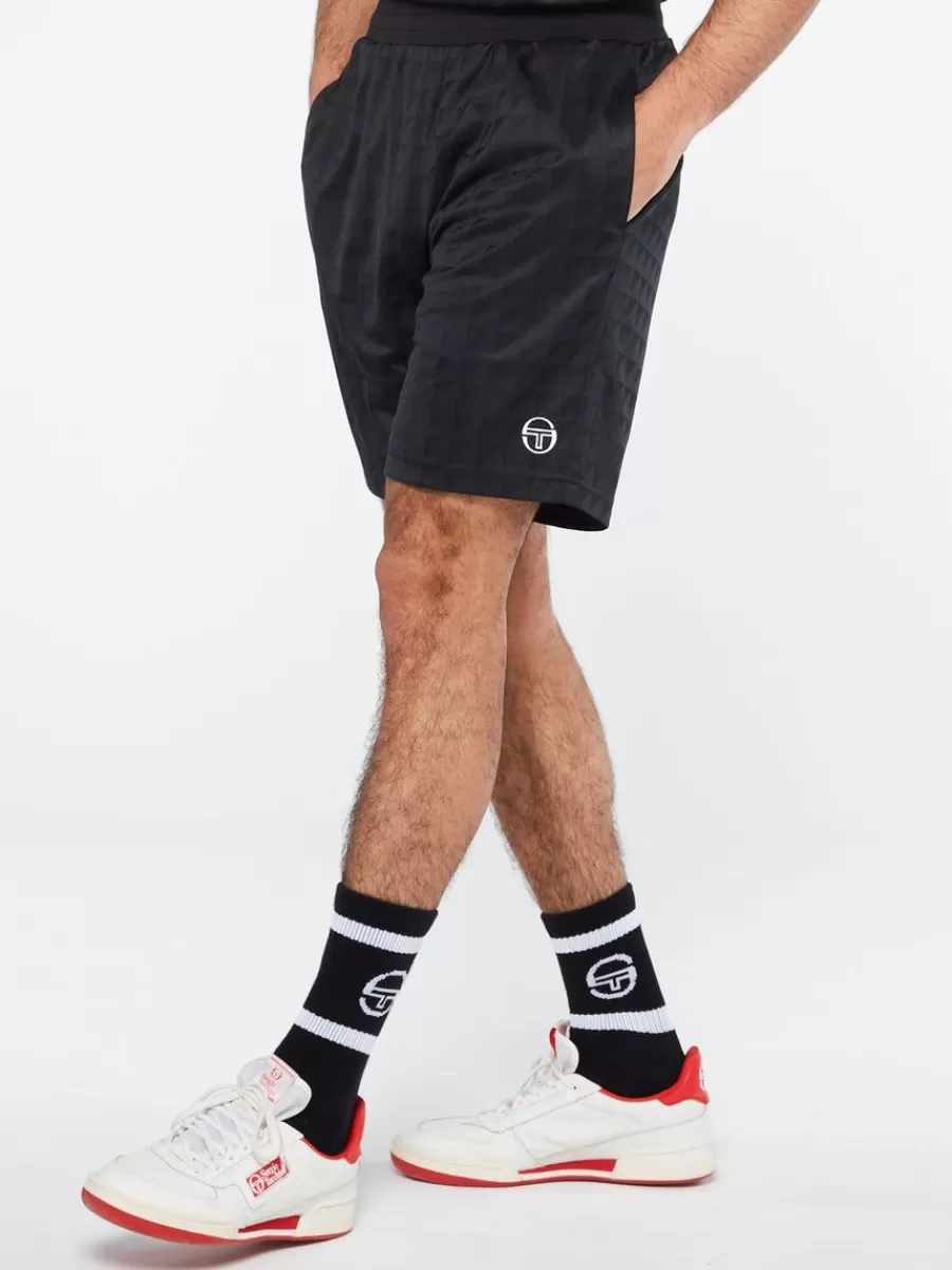 View All>Sergio Tacchini Geo Short-Black