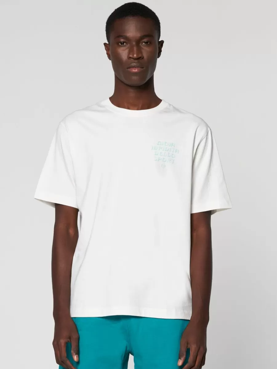 View All>Sergio Tacchini Gioia T-Shirt- Gardenia