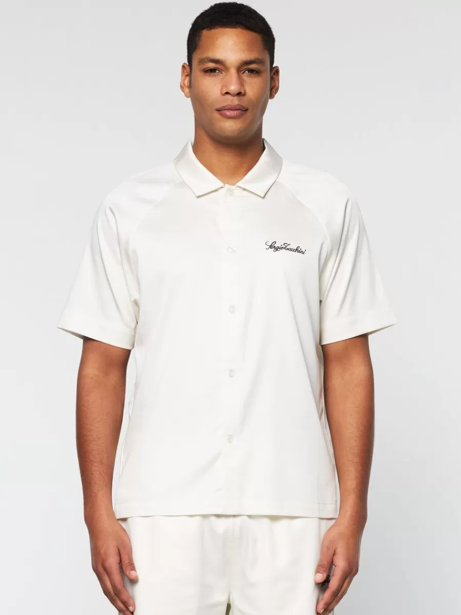 View All>Sergio Tacchini Giorgio Lounge Shirt- Gardenia