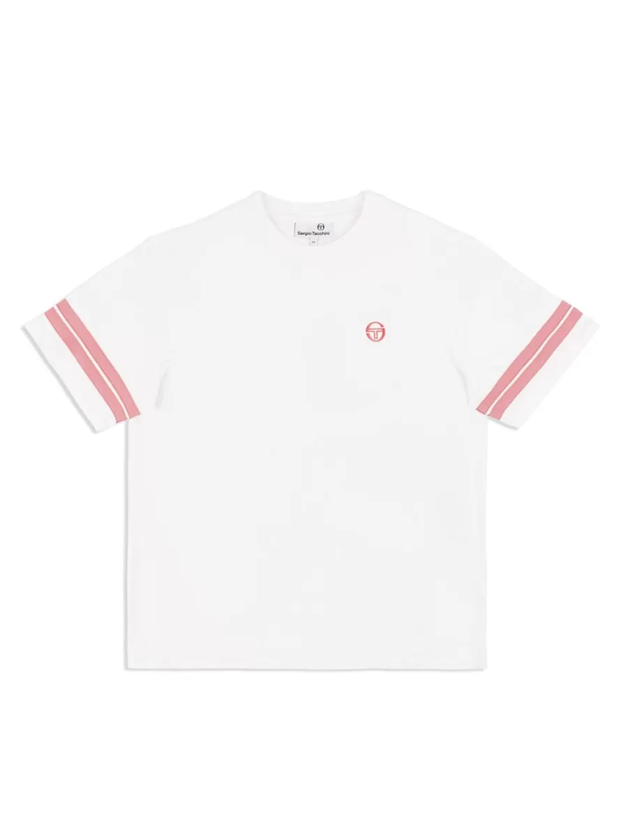 View All>Sergio Tacchini Grello T-Shirt- White