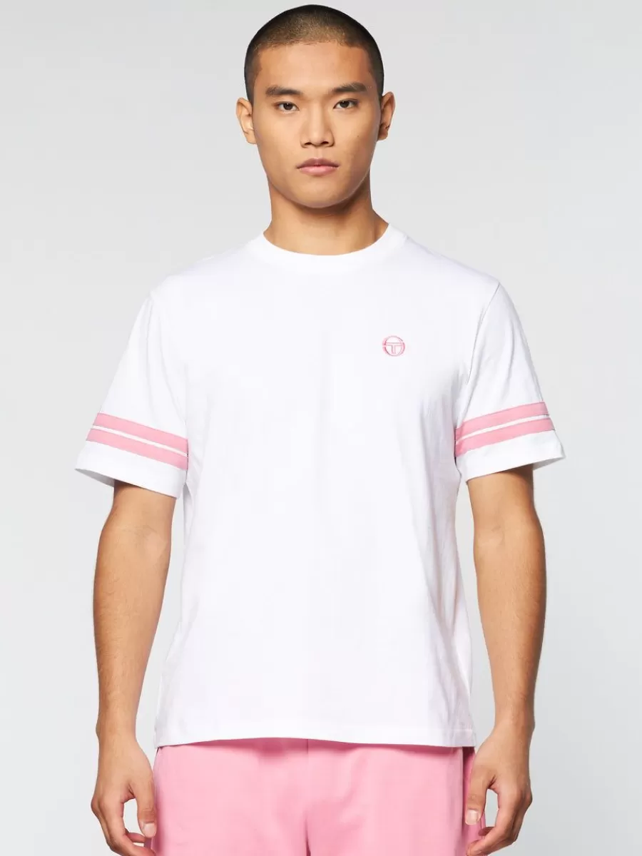 View All>Sergio Tacchini Grello T-Shirt- White