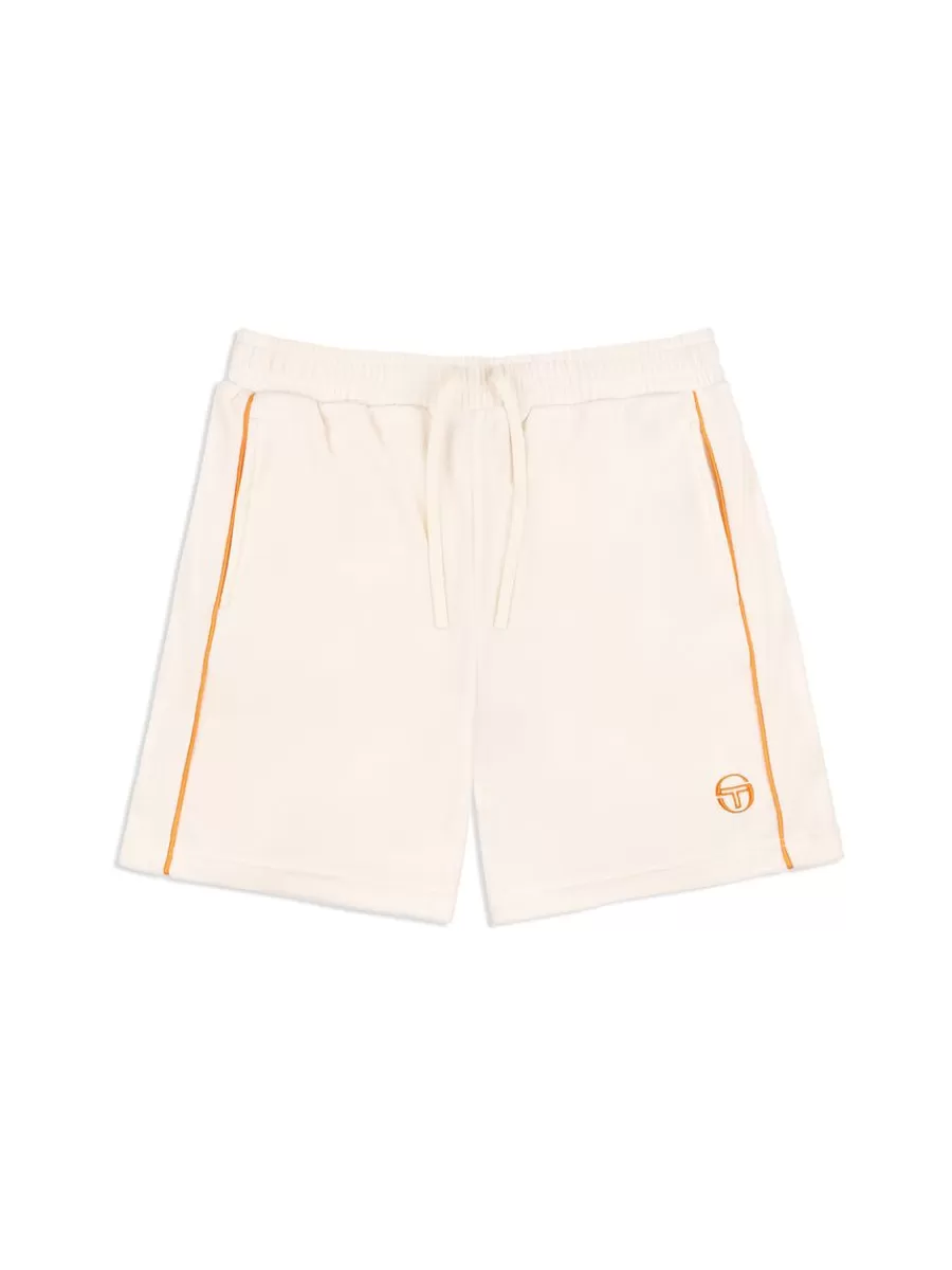 View All>Sergio Tacchini Lioni Velour Short Archivio- Gardenia