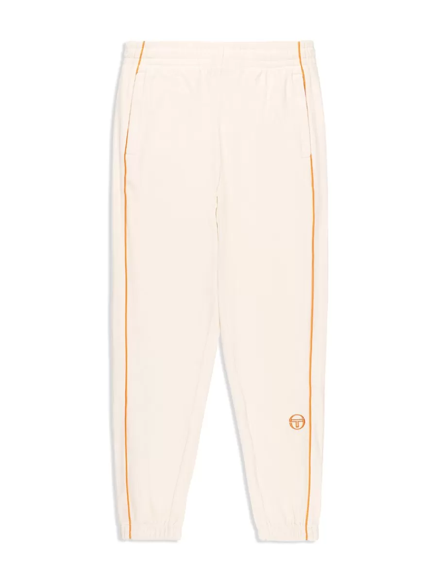 View All>Sergio Tacchini Lioni Velour Track Pant Archivio- Gardenia