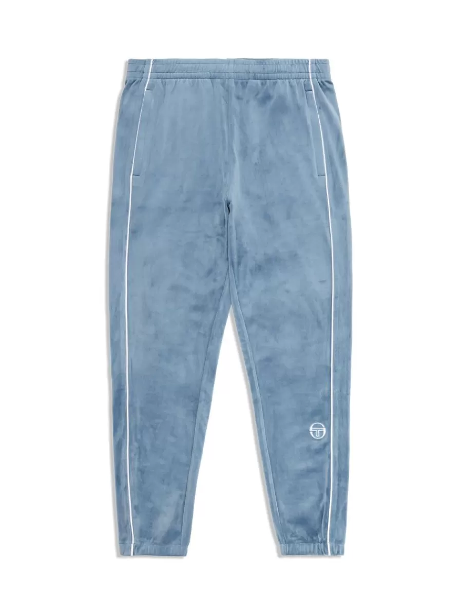 View All>Sergio Tacchini Lioni Velour Track Pant- Stellar
