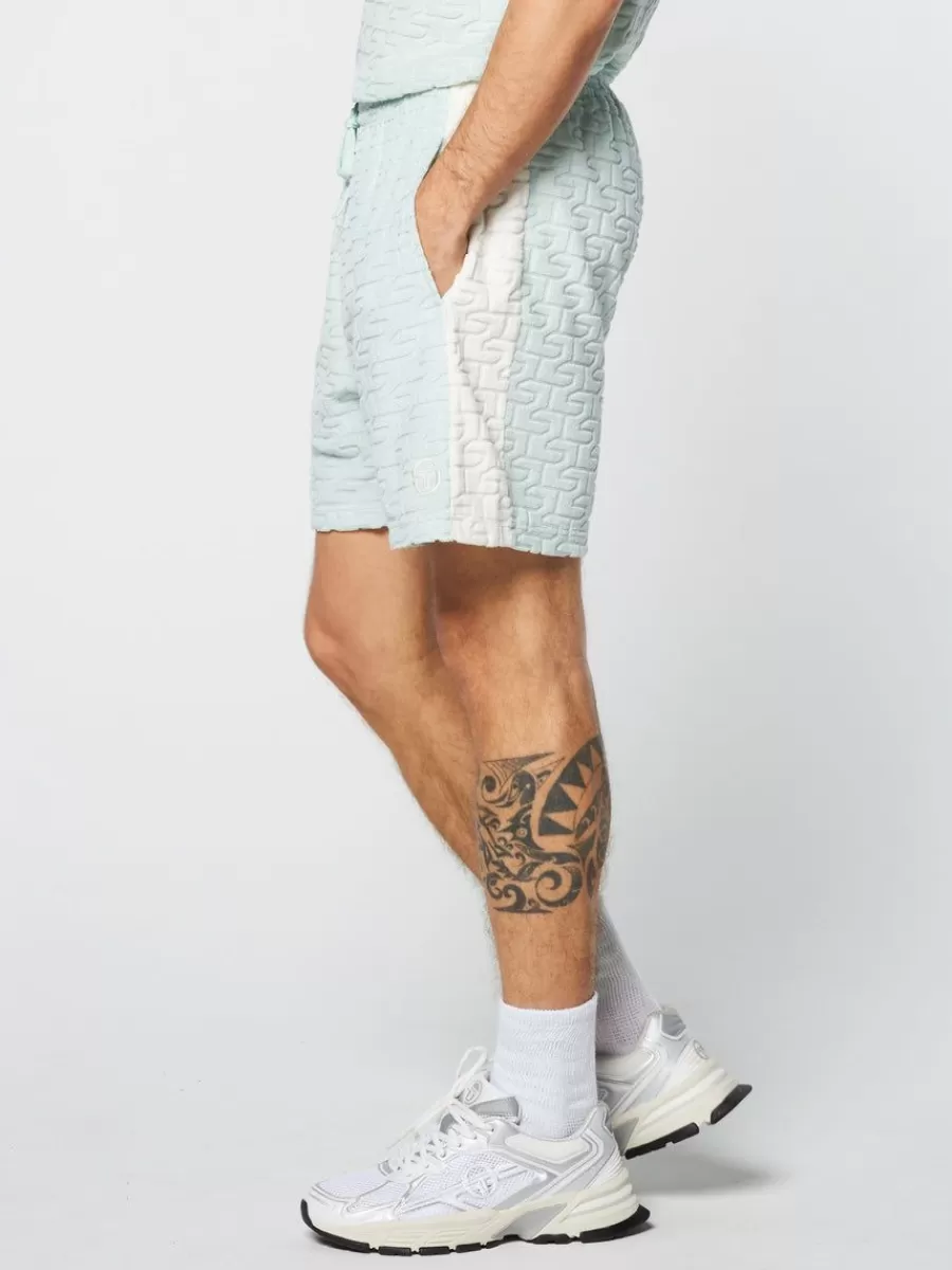 View All>Sergio Tacchini Livata Monogram Short- Surf Spray