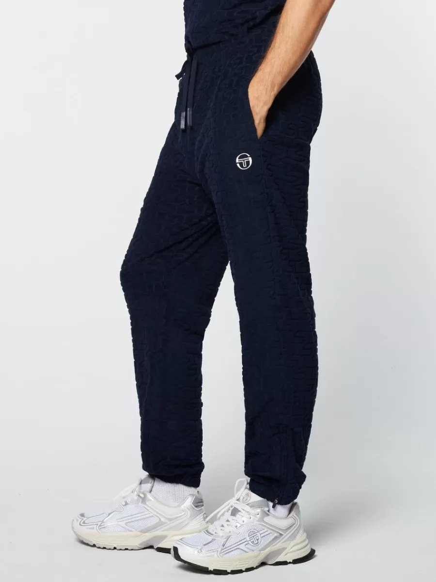 View All>Sergio Tacchini Livata Monogram Track Pant- Maritime Blue