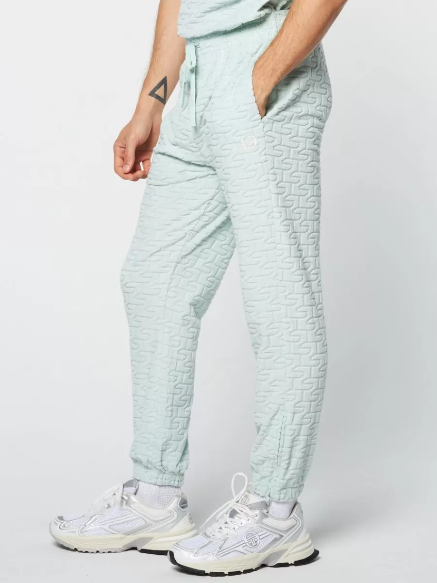 View All>Sergio Tacchini Livata Monogram Track Pant- Surf Spray