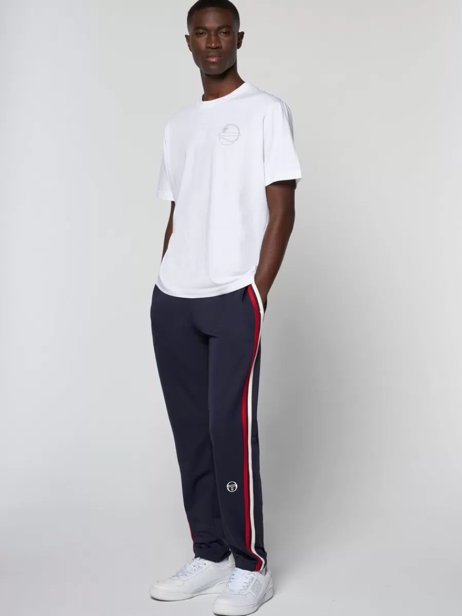 View All>Sergio Tacchini Lo Sport T-Shirt-White