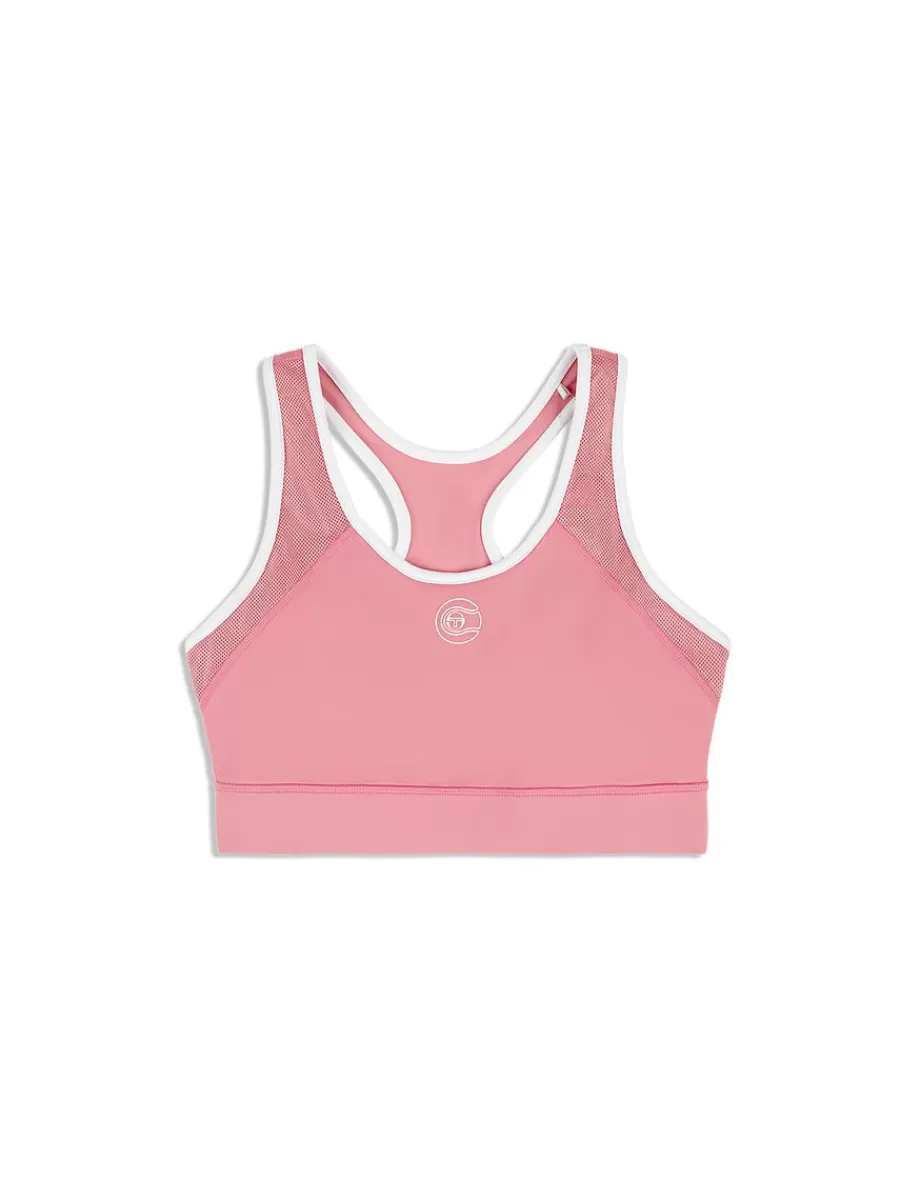 Tops And Sports Bras>Sergio Tacchini Masaci Sports Bra- Wild Rose