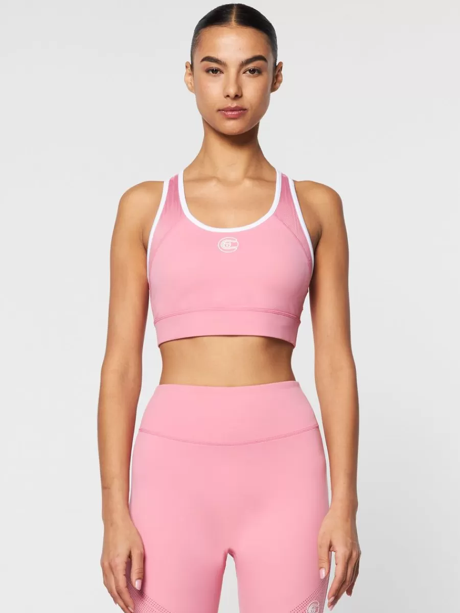 Tops And Sports Bras>Sergio Tacchini Masaci Sports Bra- Wild Rose