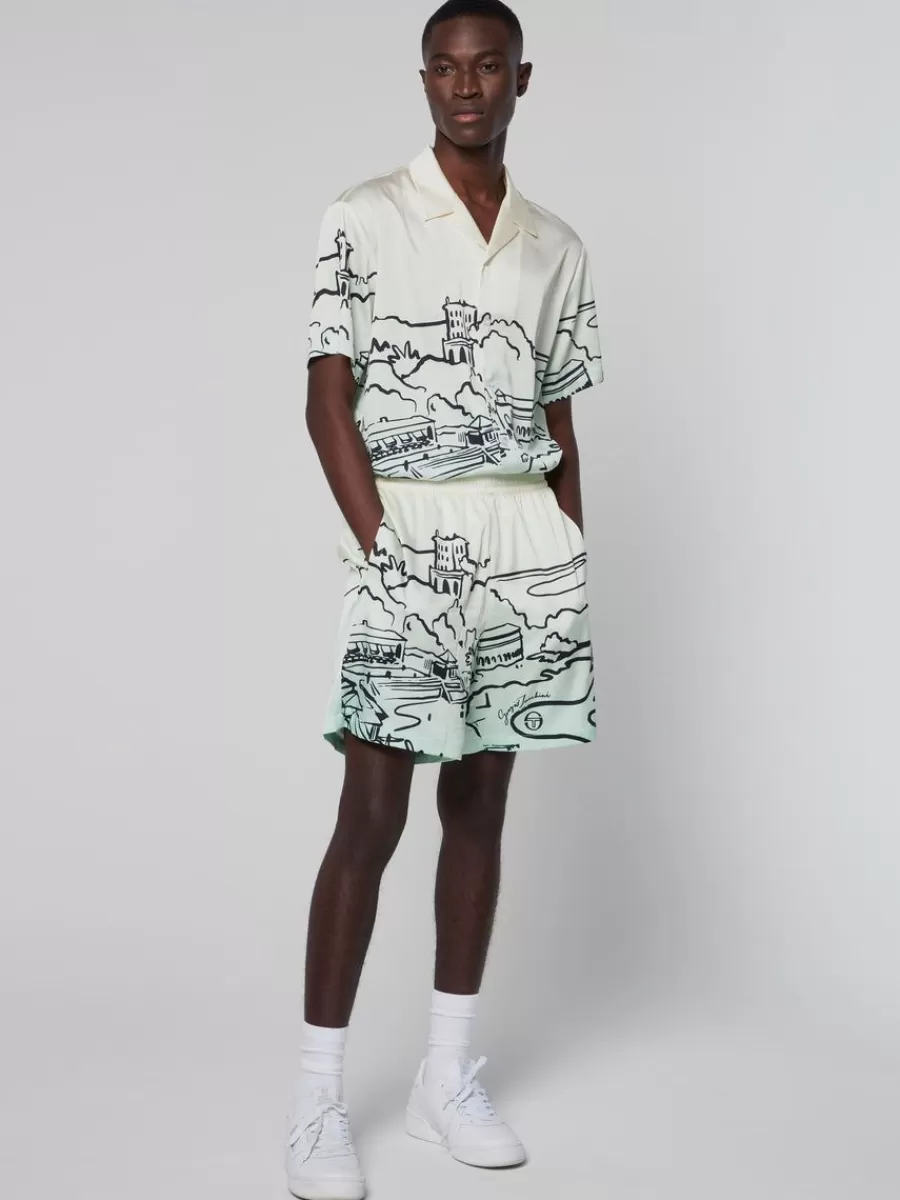 View All>Sergio Tacchini Monte Carlo Cabana Short- Multi/ Multi