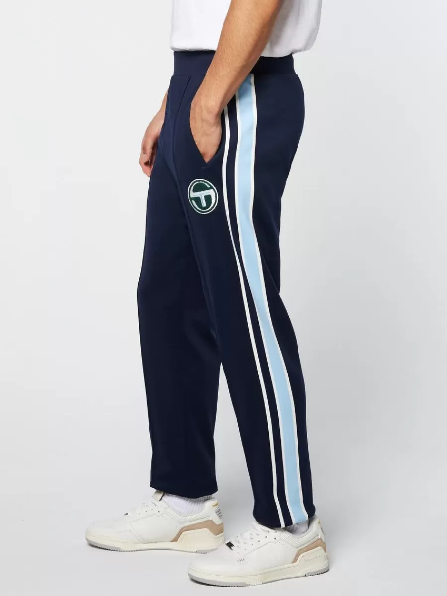 View All>Sergio Tacchini Monte Track Pant Archivio- Maritime Blue