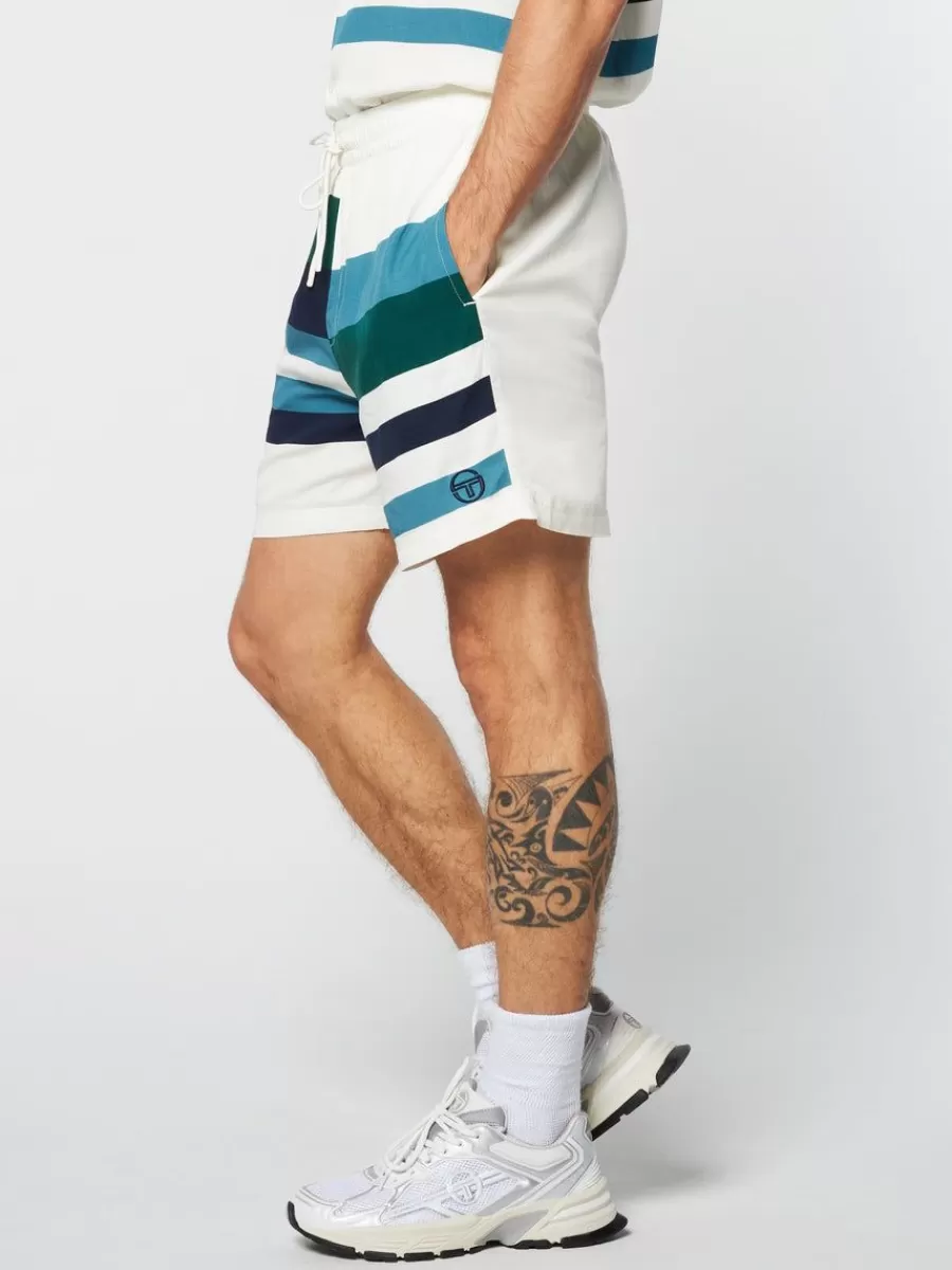 View All>Sergio Tacchini Pennellata Short- Gardenia/ Multi