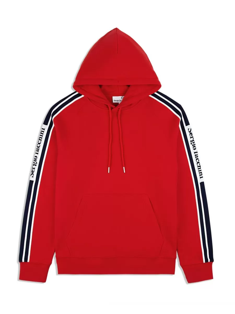 View All>Sergio Tacchini Pereto Tape Hoodie- Adrenaline Rush